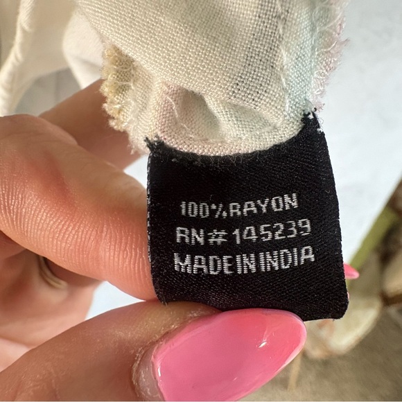 Style Envy Cropped Colorful Striped Button-Down Tie Front Blouse Single Stitch S - Picture 9 of 16